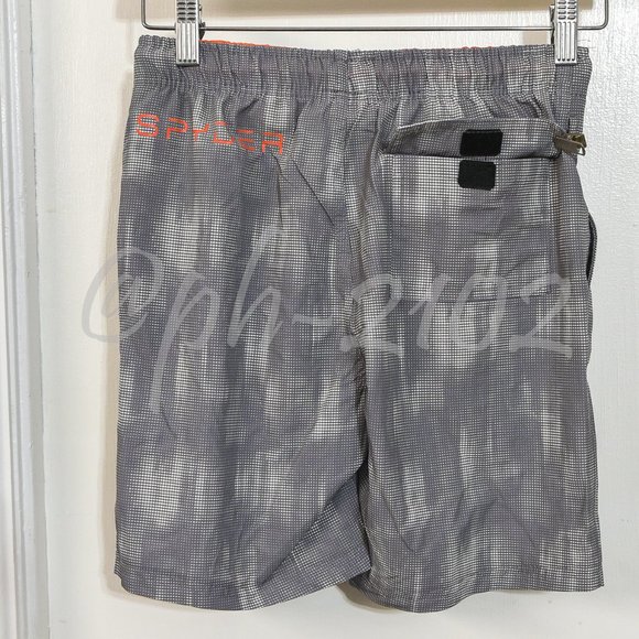 Spyder BOYS Youth 2-piece Swim Set ORANGE - Picture 8 of 13